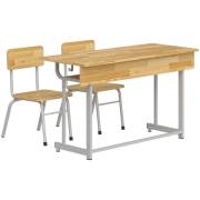 Bộ bàn ghế học sinh khung thép BHS109HP, GHS109